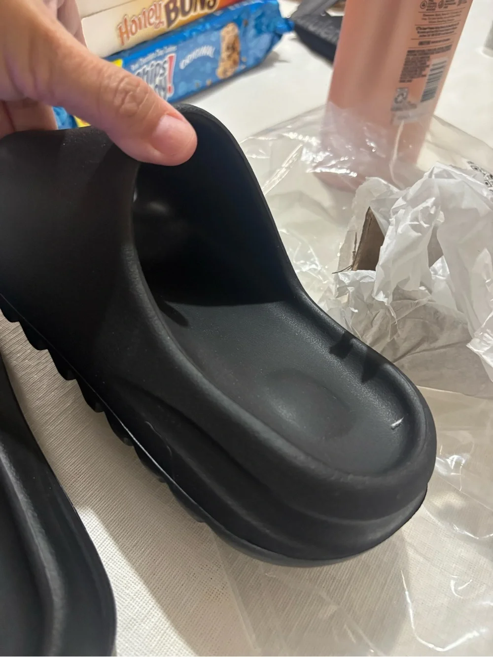 Yeezy minimal sandals